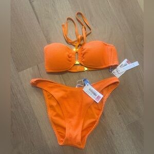 Bleu Rod Beattie Orange Bikini Set
